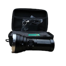 Powerdex Pd-9900 Şarj Edilebilir Pilli Profesyonel Avcı El Feneri Siyah