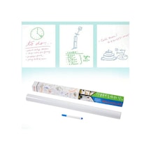 Silinebilir Kalemli Sticker Duvara Yapışabilen Yazı Tahtası 60x100 Cm 4801 Çok Renkli