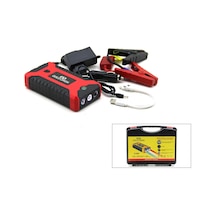 Çok Fonksiyonlu Ato - Araç Takviye Set Taşınabilir 4 Usb Çıkışlı Powerbank Özellik - Fener - Cob - P
