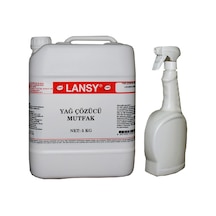 Lansy Yağ Çözücü Mutfak 5 KG + Uygulama Spreyi
