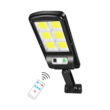 4 Adet Solar Güneş Enerjili Led Bahçe Aydınlatması Duvar Lambası