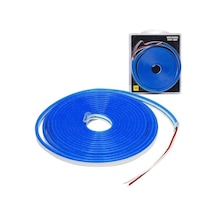 Powermaster 12Volt 5Metre 6X12Mm Mavi Neon Led Şerit