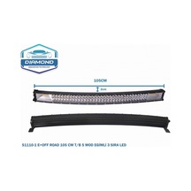 OFF-ROAD 105 CM EĞİMLİ T/B 5 MOD 3 SIRA LED