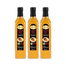 Hanzade Bitkisel Zerdeçallı Elma Sirkesi 3 x 500 ML