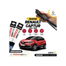 Renault Captur Bosch Aerotwin Plus Silecek Takımı 2013-2017