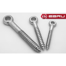 Delikli, Gözlü Vida 10 - 5 Adet 0-8