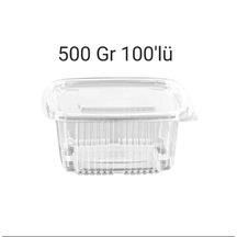 NicePlast Sızdırmaz Gıda Kabı 100'lü 500 Cc