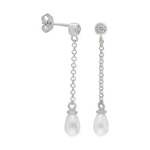 İncili Askılı Küpe 717136 Silver Gümüş