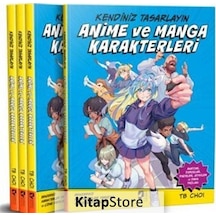 Anime ve Manga Karakterleri - Kendiniz Tasarlayın - TB Choi - Hayalperest Yayınevi
