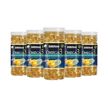 Aksu Vital Shiffa Home Omega 3-6-9 Balık Yağı 1000 MG 200 Kapsül 5 Adet