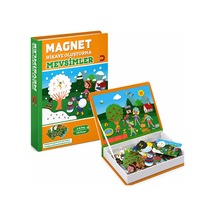 1505 Magnet Hikaye Oluşturma - Mevsimler / +3 Yaş
