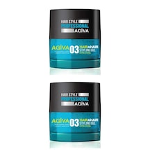 Agiva Hair Styling Gel 03 Extra Strong 200 Ml X2