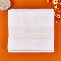 Soft Golden Star Blank Yüz Havlusu - Ekru - 50x90 Cm Çok Renkli