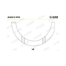 Ay Yatak - Alfa Romeo 166, 156, Spider, Gt, Gtv, 155, 145, Punto, Doblo, Bravo, Stilo, Barchetta, Coupe, Strada, Marea, Brava, Palio, Siena - Glyco 98009476