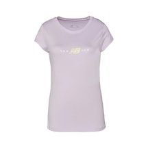 New Balance Wtt2033-Pbr Logo Tee Kadın Tişört 001