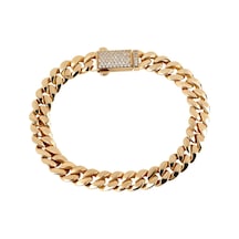 8 K Altın Gurmet Bileklik