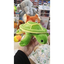 Oyuncak Peluş Sevimli Yeşil Kaplumbağa Caretta 22 Cm
