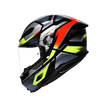 Agv Kask/k6 S Mplk Erazer Black/red Yellow Fluo Renkli