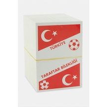 2-li - 795 - Ay Yıldız Taraftar Bileklik - Nazblsmm - Kartı Kırmızı