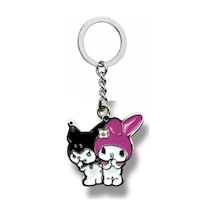 Fantasy Magic Kuromi & My Melody Anahtarlık Sevimli Fantastik Aksesuar