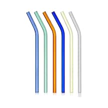 Ckc Renkli Cam Pipet 6'lı 5 Adet Çok Renkli