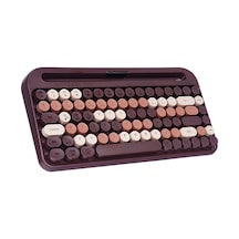 Everest KB-99 Mocha Mac Win Bluetooth 5.0 Q Kablosuz Klavye