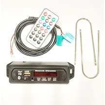 Renault Megane-Clio-Kangoo Mikrofonlu Bluetooth Usb Mp3 Çalar 12V