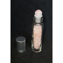 Pembe Kuvars Taşlı Esans Şişesi 118Pk