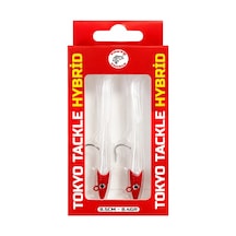 Tokyo Tackle Hybrid 2'li Zargana Silikon Yem Seti 8.4gr 8.5cm Color:redhead White