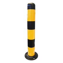 Sabit Bariyer Kaldırım Demir Duba Sabit Park Dubası Delinatör Bariyeri 50 Cm 2.5mm