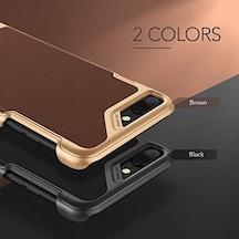 İphone 8 Plus/7 Plus İle Uyumlu Simpli Mod Kılıf, Arka Kapak, Kahverengi 50 x 22