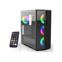 Inca Emg-17xb 4x1200mm Kumandalı Argb Fan Gaming Computer Case