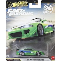 Hot Wheels Premium Series 25.yıl Özel Fast & Furious 1995 Mıtsubıshı Eclıpse Hnw46 - Jhw68-la10 Çok Renkli