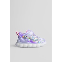Vicco Sonya Işıklı Kız Okul Öncesi Lila Spor Ayakkabı Lila