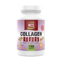 Ncs 180 Tablet Kollajen 1000 MG Collagen Tip 1-2-3 Glutatyon Dvit