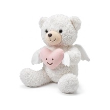 Bezos Pl50247 50 Cm Kanatlı Kalp Tutan Ayı Peluş Oyuncak Nhr