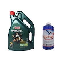 Castrol Magnatec 10W-40 A3/B4 Motor Yağı 4 L + Cam Suyu 1 L