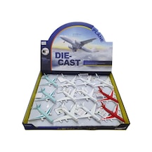 Sepeti Çek Bırak Işıklı Sesli Yolcu Uçak 15 Cm - 777-2 Najmaddin
