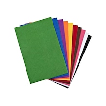 Karışık Renklerde 40 Adet A4 Boyutunda Keçe - 20x30 Cm