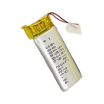 Sertec 601539 3.7v 300 Mah Li-polymer Pil Devreli/1.5a