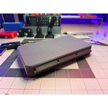 Bezos 3d Baskı 10 Bölmeli Menteşeli Organizer Kutu Vida Cıvata Ve Küçük Parça Saklama Kutusu Gri Bezos1