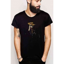 Thumb Monkey D Luffy Baskılı Siyah Erkek Tshirt