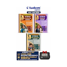 Tudem 7.sınıf 2027 Stüdyo Matematik-fen-türkçe Bağlam Temelli Maarif Müfredat Soru Bankası