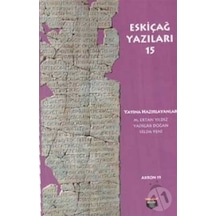 Eski Çağ Yazıları 15- Bilgin Kültür Sanat