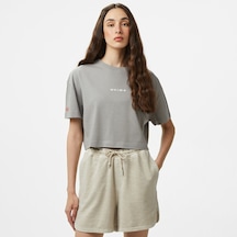 United4 Unıted4 Kadın Gri T-shirtutws25ss