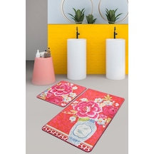 Vaso Blu Djt 2 Li Set Banyo Paspası Klozet Takımı Çok Renkli