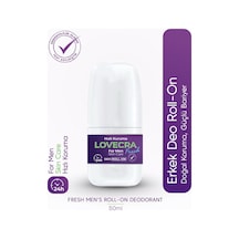 Doğal Erkek Deo Roll On 24 Saat Etkili Terleme Önleyici Ter Kokusuna Karşı Koruma Ferahlık 50 Ml