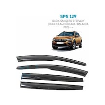 Dacia Sandero Stepway Mugen Cam Rüzgarlığı 2021 Sonrası 4'lü Sunp
