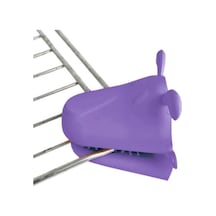 Silikon Tutacak - Lila Plastik Çok Renkli 30 X 30 Tr Diğer