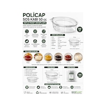 Policap Sos Kabı 50 Cc 100'lü Niceplast